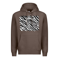 Coffee zebra background Premium Hoodie - RanaPortraitStore