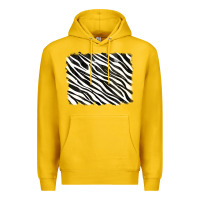 Lemon zebra background Premium Hoodie - RanaPortraitStore