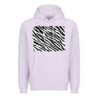 Lilac zebra background Premium Hoodie - RanaPortraitStore