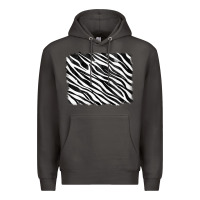 Smoke zebra background Premium Hoodie - RanaPortraitStore