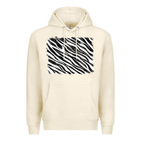 Tofu zebra background Premium Hoodie - RanaPortraitStore