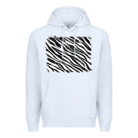 White zebra background Premium Hoodie - RanaPortraitStore