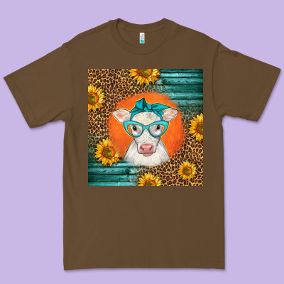 Charolais Cow Premium Tee Designed By Lillyallendesigns