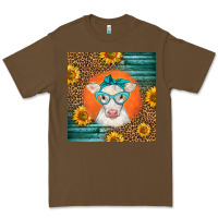Cacao charolais cow Premium Tee - LillyAllenDesigns