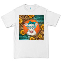 White charolais cow Premium Tee - LillyAllenDesigns