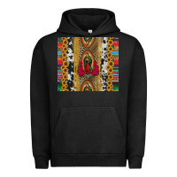Pigment Black lady of Guadalupe Urban Hoodie - Jasminsmagicworld