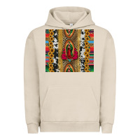 Pigment French Oak lady of Guadalupe Urban Hoodie - Jasminsmagicworld