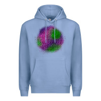 Colony Blue halloween leopard patch Premium Hoodie - BundleAndBundleShop