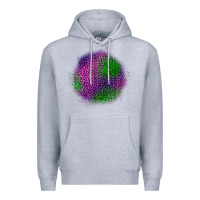 Heather Grey halloween leopard patch Premium Hoodie - BundleAndBundleShop