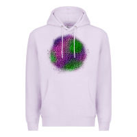 Lilac halloween leopard patch Premium Hoodie - BundleAndBundleShop