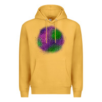 Mustard halloween leopard patch Premium Hoodie - BundleAndBundleShop