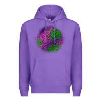 Purple halloween leopard patch Premium Hoodie - BundleAndBundleShop