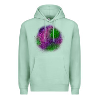 Seafoam halloween leopard patch Premium Hoodie - BundleAndBundleShop
