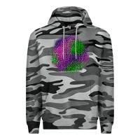 Slate Camo halloween leopard patch Premium Hoodie - BundleAndBundleShop