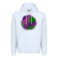 White halloween leopard patch Premium Hoodie - BundleAndBundleShop