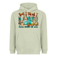 Matcha But i think i love Fall most of all gnome Heavyweight Hoodie - RanaPortraitStore