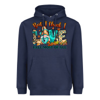 Navy But i think i love Fall most of all gnome Heavyweight Hoodie - RanaPortraitStore