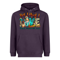 Plum But i think i love Fall most of all gnome Heavyweight Hoodie - RanaPortraitStore