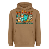 Toasted Coconut But i think i love Fall most of all gnome Heavyweight Hoodie - RanaPortraitStore