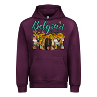 Mauve Wine belgian shepherd mom Urban Hoodie - Artiststas