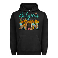 Pigment Black belgian shepherd mom Urban Hoodie - Artiststas
