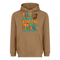 Toasted Coconut Boots flannels bonfires leggins American Football Heavyweight Hoodie - RanaPortraitStore