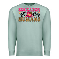 Seafoam educator of tiny humans Premium Sweatshirt - texasbilliewilder
