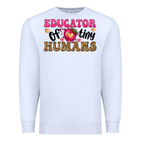 White educator of tiny humans Premium Sweatshirt - texasbilliewilder