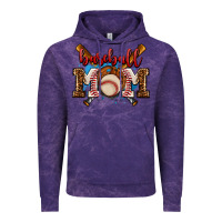 Cloud Purple baseball mom Vintage Hoodie - AdoDesignShop