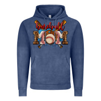 Vintage Denim baseball mom Vintage Hoodie - AdoDesignShop