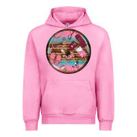 Fuchsia Pink nurse round earrings Urban Hoodie - BundleAndBundleShop