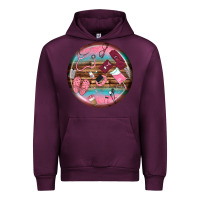 Mauve Wine nurse round earrings Urban Hoodie - BundleAndBundleShop