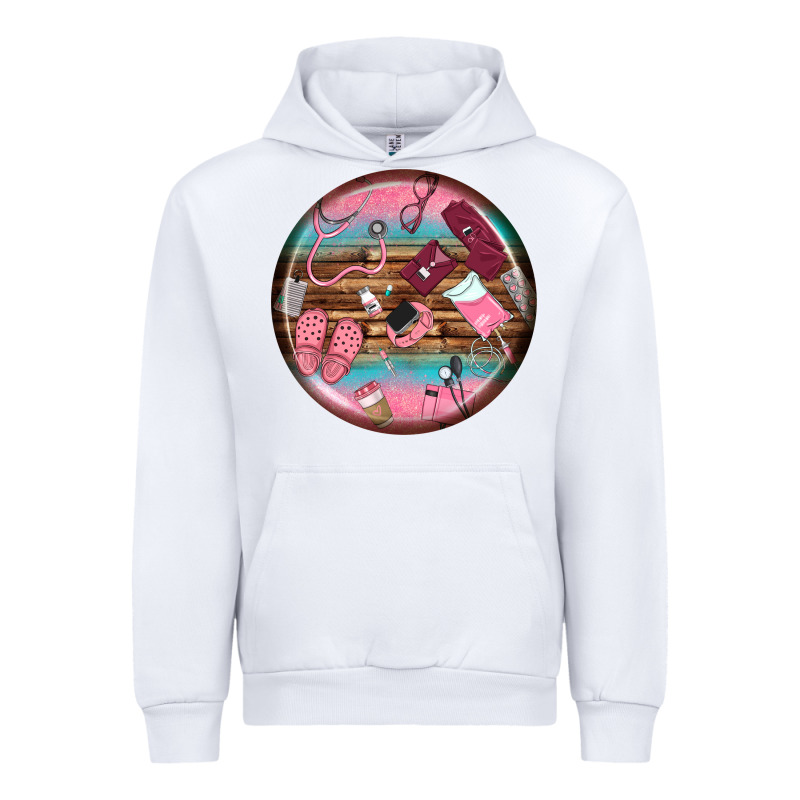 Nurse Round Earrings Urban Hoodie by BundleAndBundleShop | Teevron