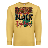 Antique Gold dope black teacher Premium Sweatshirt - texasbilliewilder