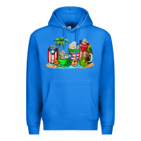 True Royal puerto rico coffee cups Premium Hoodie - AdoDesignShop