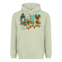Matcha Cozy season Fall Heavyweight Hoodie - RanaPortraitStore