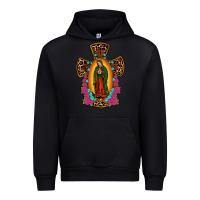 Black our lady of guadalupe cross Urban Hoodie - JahusDesignShop