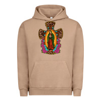 Pigment Burro our lady of guadalupe cross Urban Hoodie - JahusDesignShop