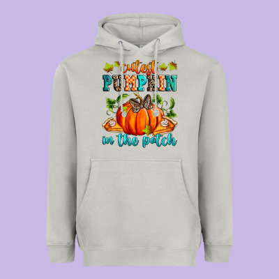 Heavyweight Hoodie Cutest pumpkin in the patch
