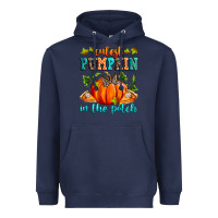 Navy Cutest pumpkin in the patch Heavyweight Hoodie - RanaPortraitStore
