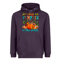 Plum Cutest pumpkin in the patch Heavyweight Hoodie - RanaPortraitStore