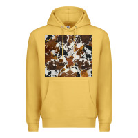 Antique Gold cowhide Premium Hoodie - AdoDesignShop