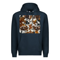 Navy cowhide Premium Hoodie - AdoDesignShop