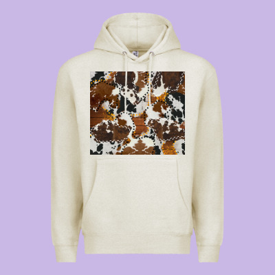 Cowhide Premium Hoodie Designed By Adodesignshop