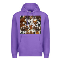 Purple cowhide Premium Hoodie - AdoDesignShop