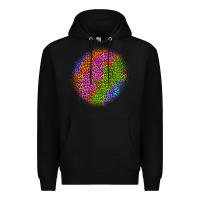 Black halloween leopard patch 5 Premium Hoodie - BundleAndBundleShop