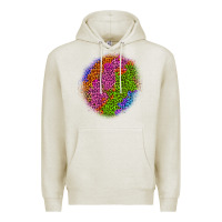 Oatmeal Heather halloween leopard patch 5 Premium Hoodie - BundleAndBundleShop