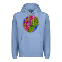 Colony Blue halloween leopard patch 5 Premium Hoodie - BundleAndBundleShop
