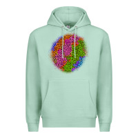 Seafoam halloween leopard patch 5 Premium Hoodie - BundleAndBundleShop
