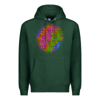 Sports Green halloween leopard patch 5 Premium Hoodie - BundleAndBundleShop